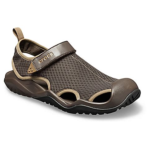 Crocs mens swiftwater - 1-48 of 115 results for "crocs swiftwater" ... Men's Swiftwater Mesh Deck Sandals, Espresso, 13 Men. 4.6 out of 5 stars 416. $56.80 $ 56. 80. FREE international delivery.